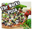 The Works: The pizza with everything but the kitchen sink!